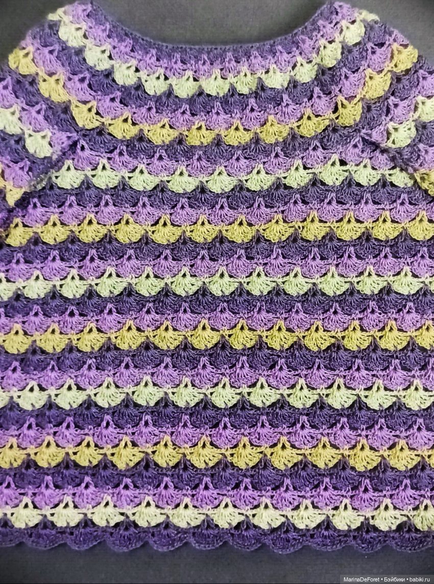 Вязаная одежда для кукол - часть двадцать первая - платья