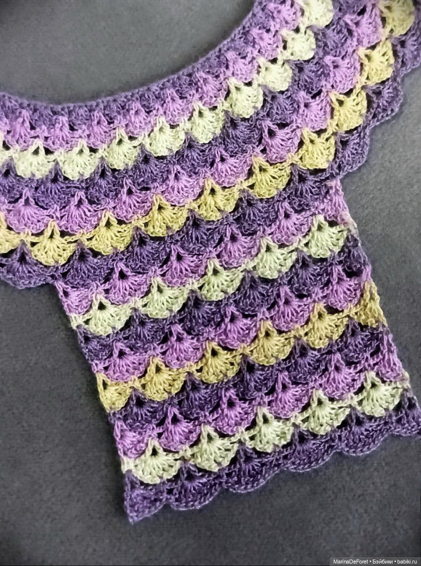 Вязаная одежда для кукол - часть двадцать первая - платья