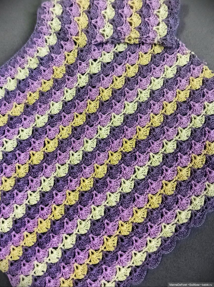 Вязаная одежда для кукол - часть двадцать первая - платья