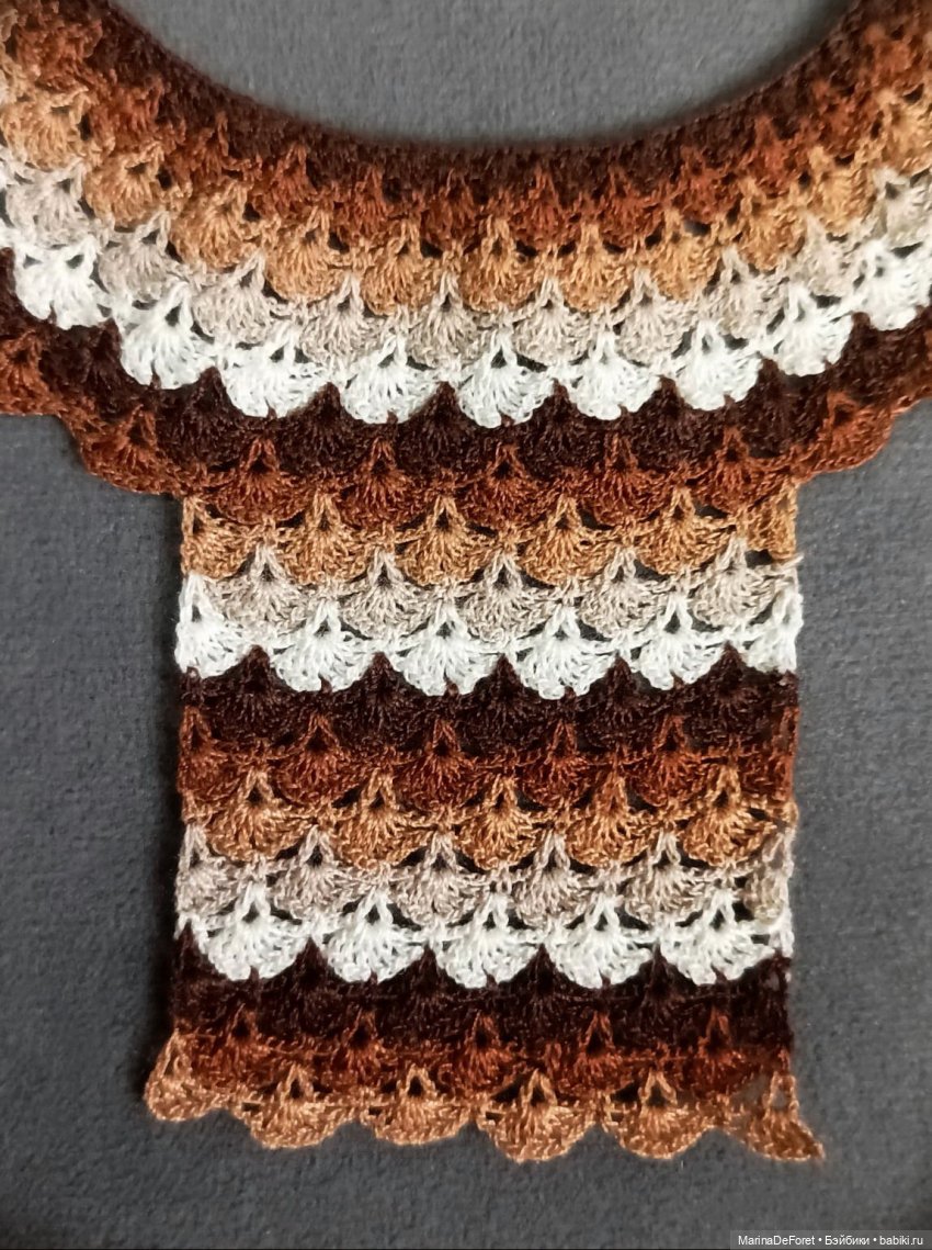 Вязаная одежда для кукол - часть двадцать первая - платья