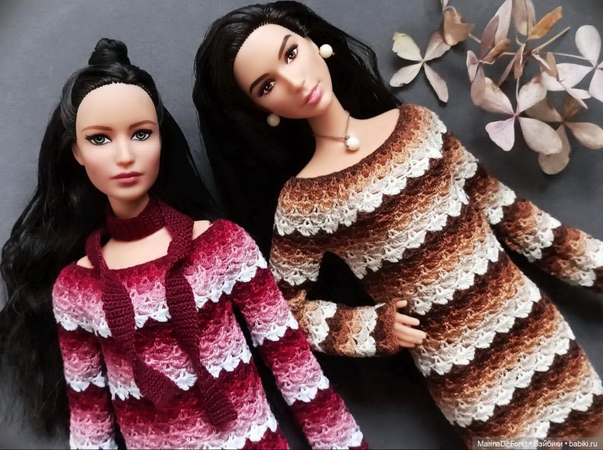 Вязаная одежда для кукол - часть двадцать вторая (фото 2)