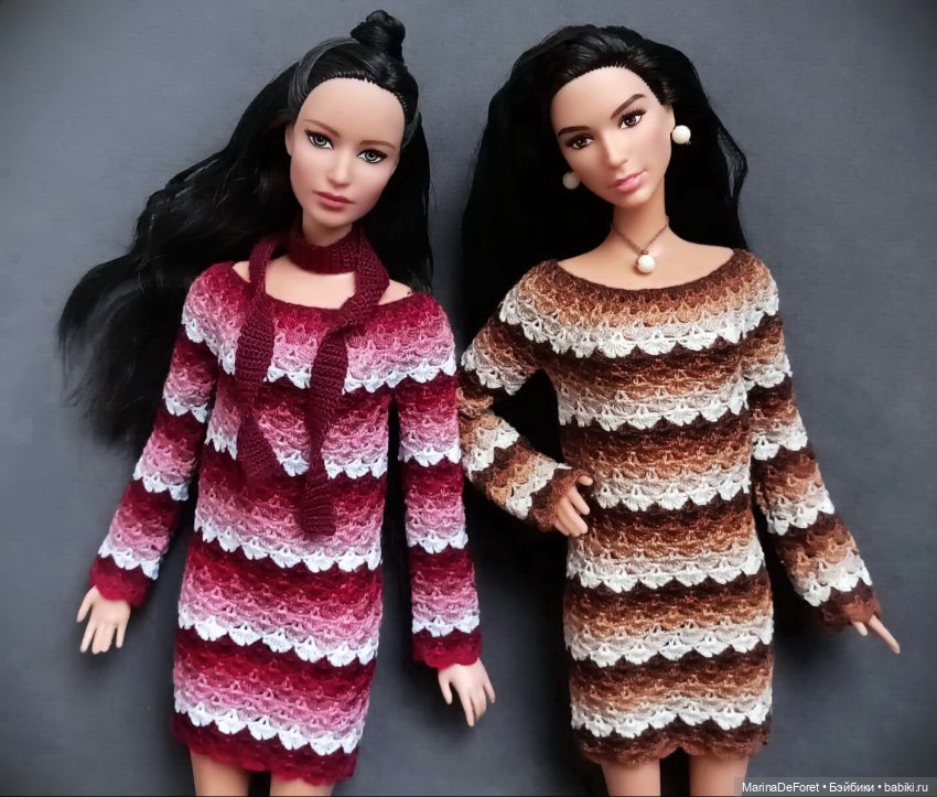 Вязаная одежда для кукол - часть двадцать вторая (фото 4)