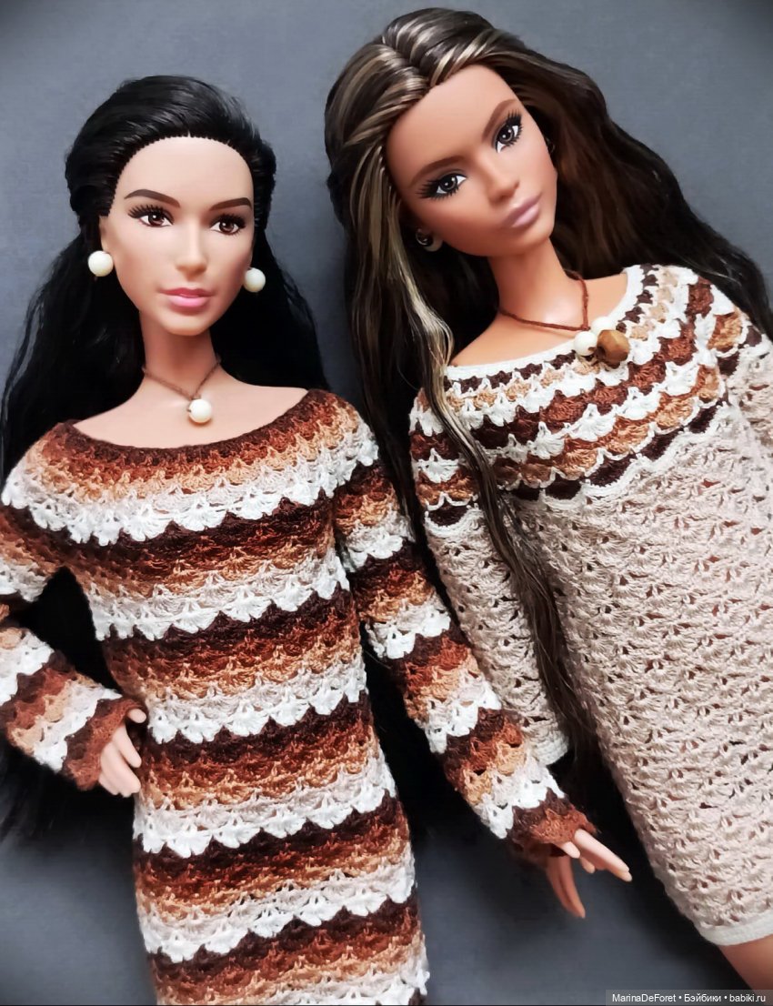 Вязаная одежда для кукол - часть двадцать вторая (фото 5)