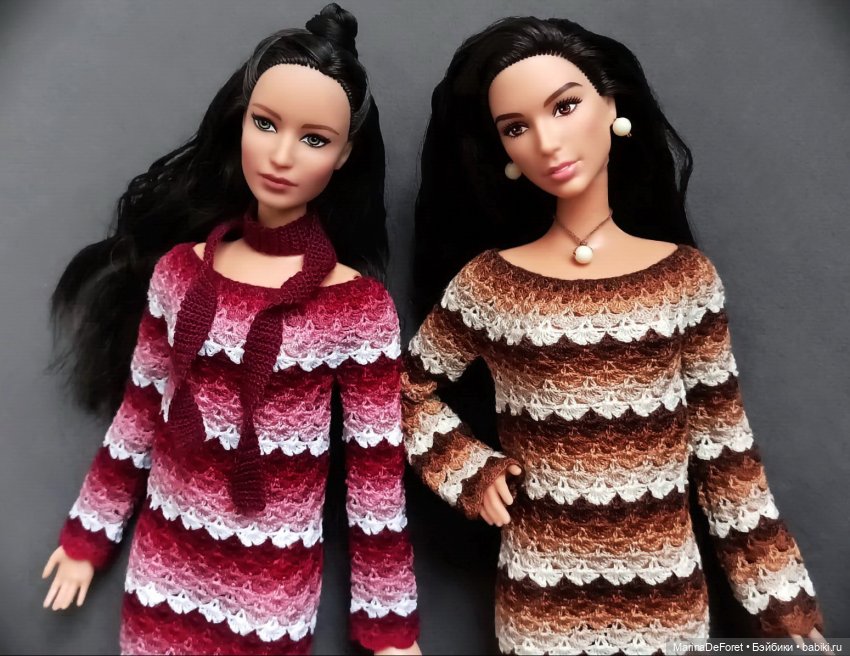 Вязаная одежда для кукол - часть двадцать вторая (фото 6)