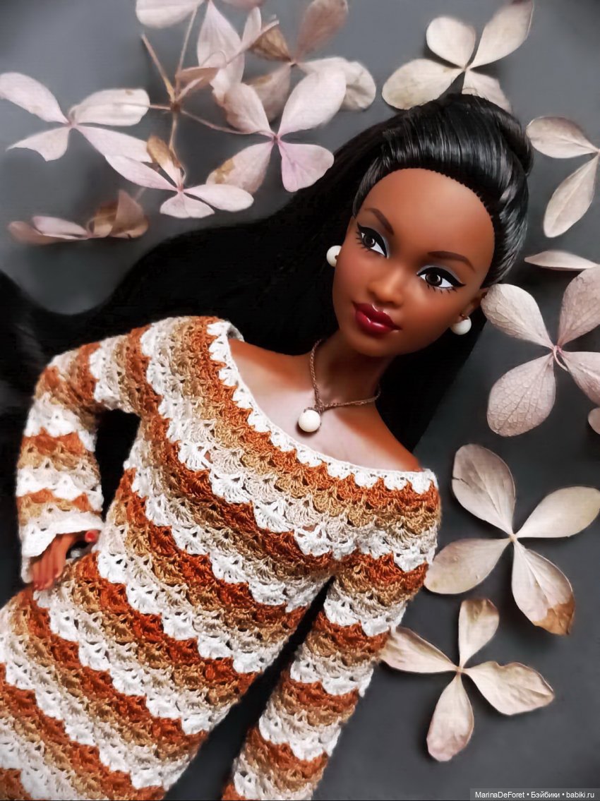 Вязаная одежда для кукол - часть двадцать вторая