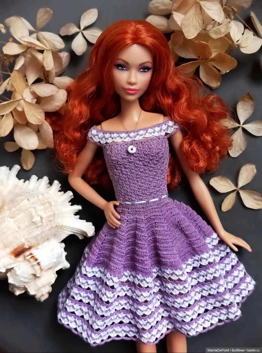 Вязаная одежда для кукол - часть двадцать четвёртая - выбор в пользу элегантности