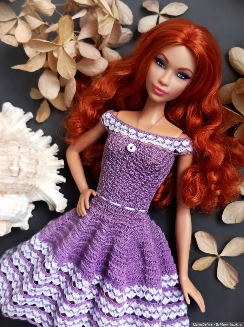 Вязаная одежда для кукол - часть двадцать четвёртая - выбор в пользу элегантности