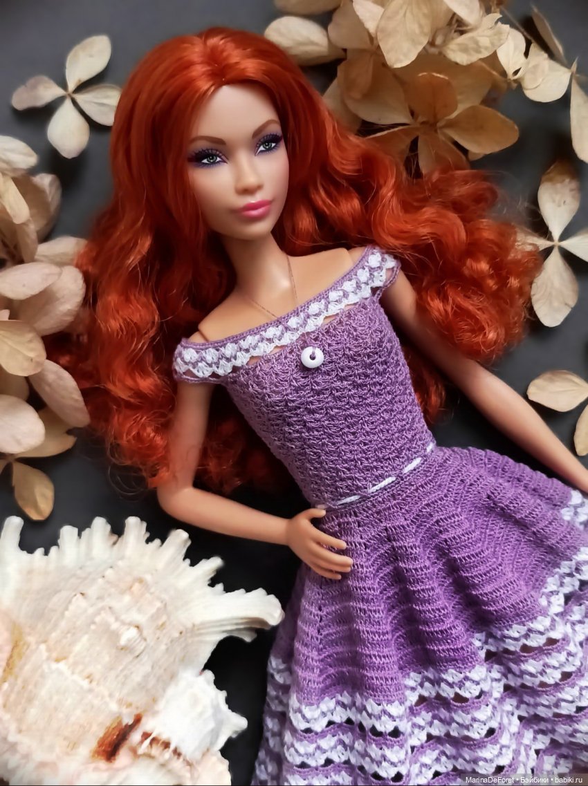 Вязаная одежда для кукол - часть двадцать четвёртая - выбор в пользу элегантности