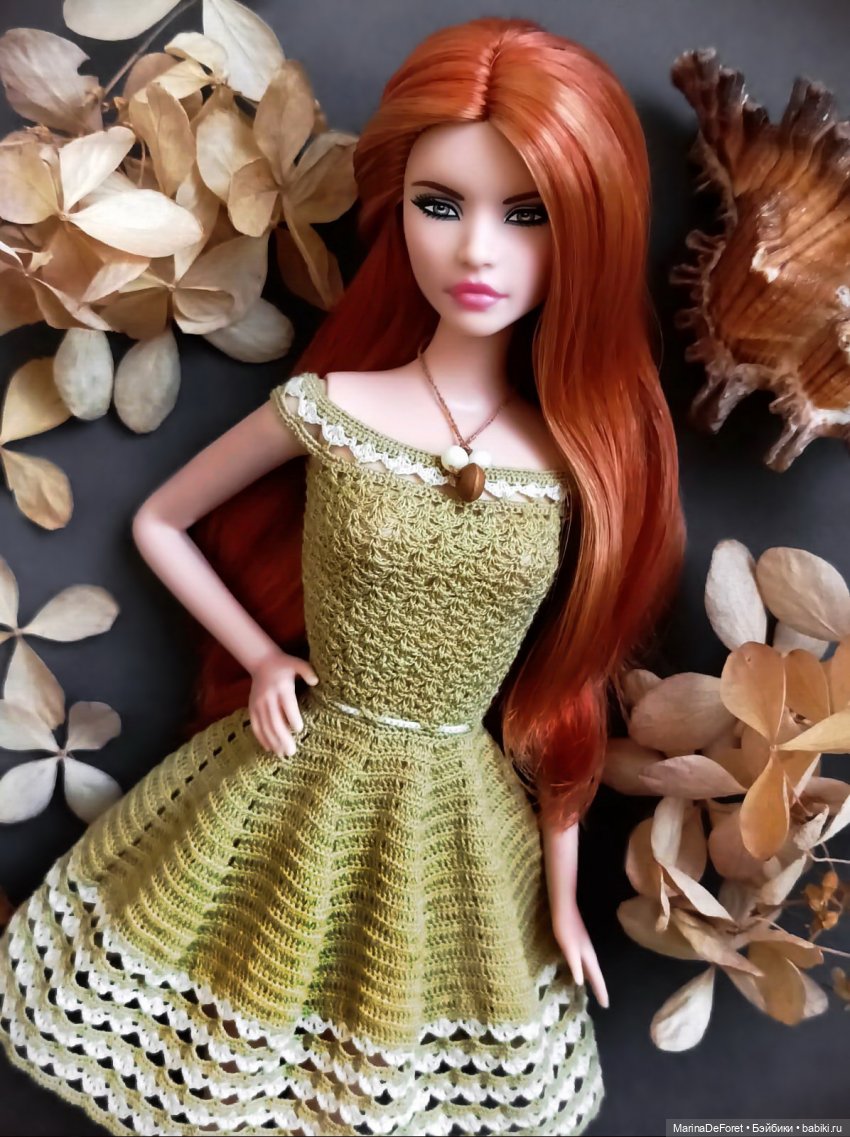 Вязаная одежда для кукол - часть двадцать четвёртая - выбор в пользу элегантности