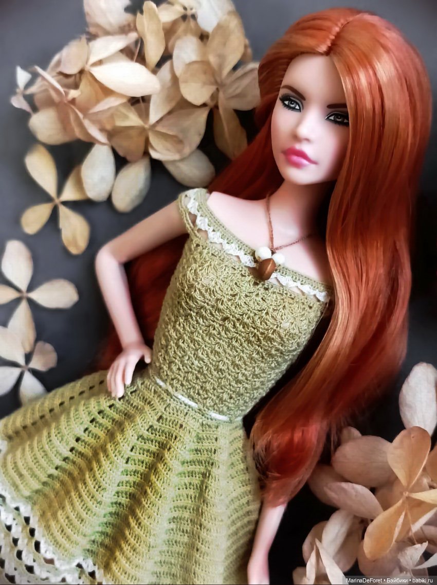 Вязаная одежда для кукол - часть двадцать четвёртая - выбор в пользу элегантности