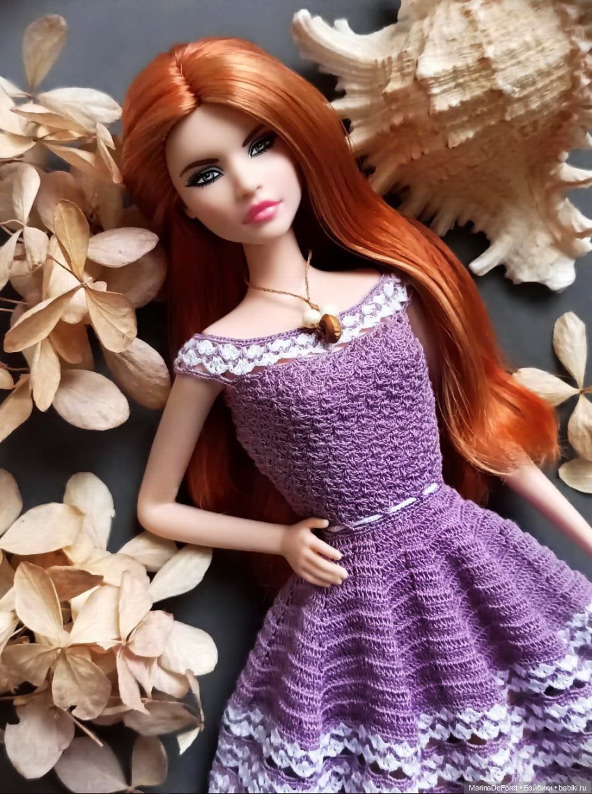 Вязаная одежда для кукол - часть двадцать четвёртая - выбор в пользу элегантности