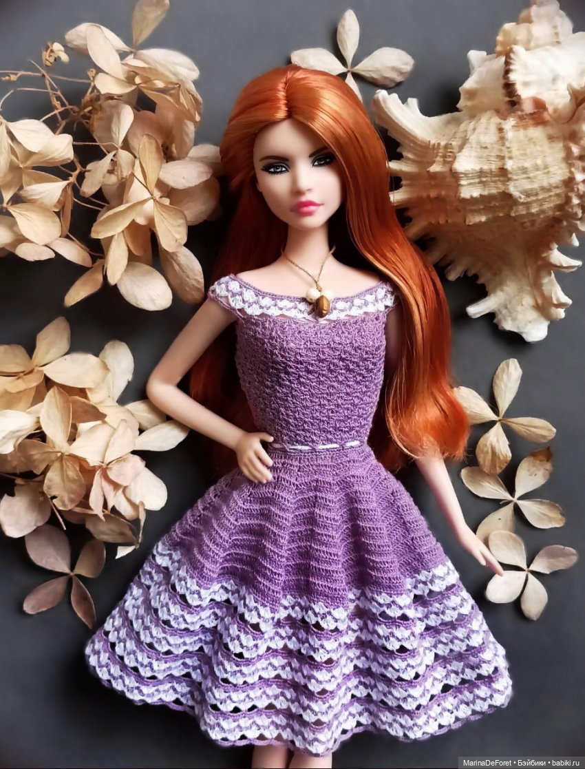 Вязаная одежда для кукол - часть двадцать четвёртая - выбор в пользу элегантности