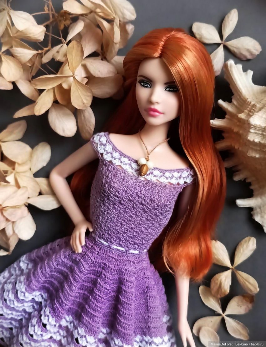 Вязаная одежда для кукол - часть двадцать четвёртая - выбор в пользу элегантности