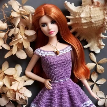 Вязаная одежда для кукол - часть двадцать четвёртая - выбор в пользу элегантности