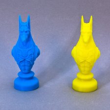 Шахматы в египетском стиле, 3 д печать