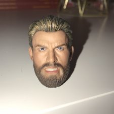 Экшн головы 1/6 киновселенной Marvel:Муравей, Капитан Америка