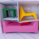 Набор мебели Huset Икея для кукол 1/6. Мебель новая, в идеале!