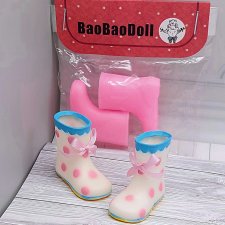 Красивые резиновые сапожки для Blythe, Jacoosun, БЖД Qbaby, Dudu, Wuwu Zongzi, Ob24