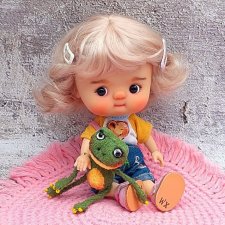 Парик размер 5-6 для Лати, кубеби ob11 от Анны Войтович