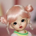 Парик Jusuns размер 6-7 с гульками персиковый блонд