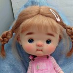 Парик Awen 9-10 с двумя косичками