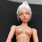 Josephine Jacoosun тан с авторским мейком, со спящей головой Фулсет