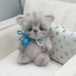 Милый котёнок Васятка от Ольги Беловой