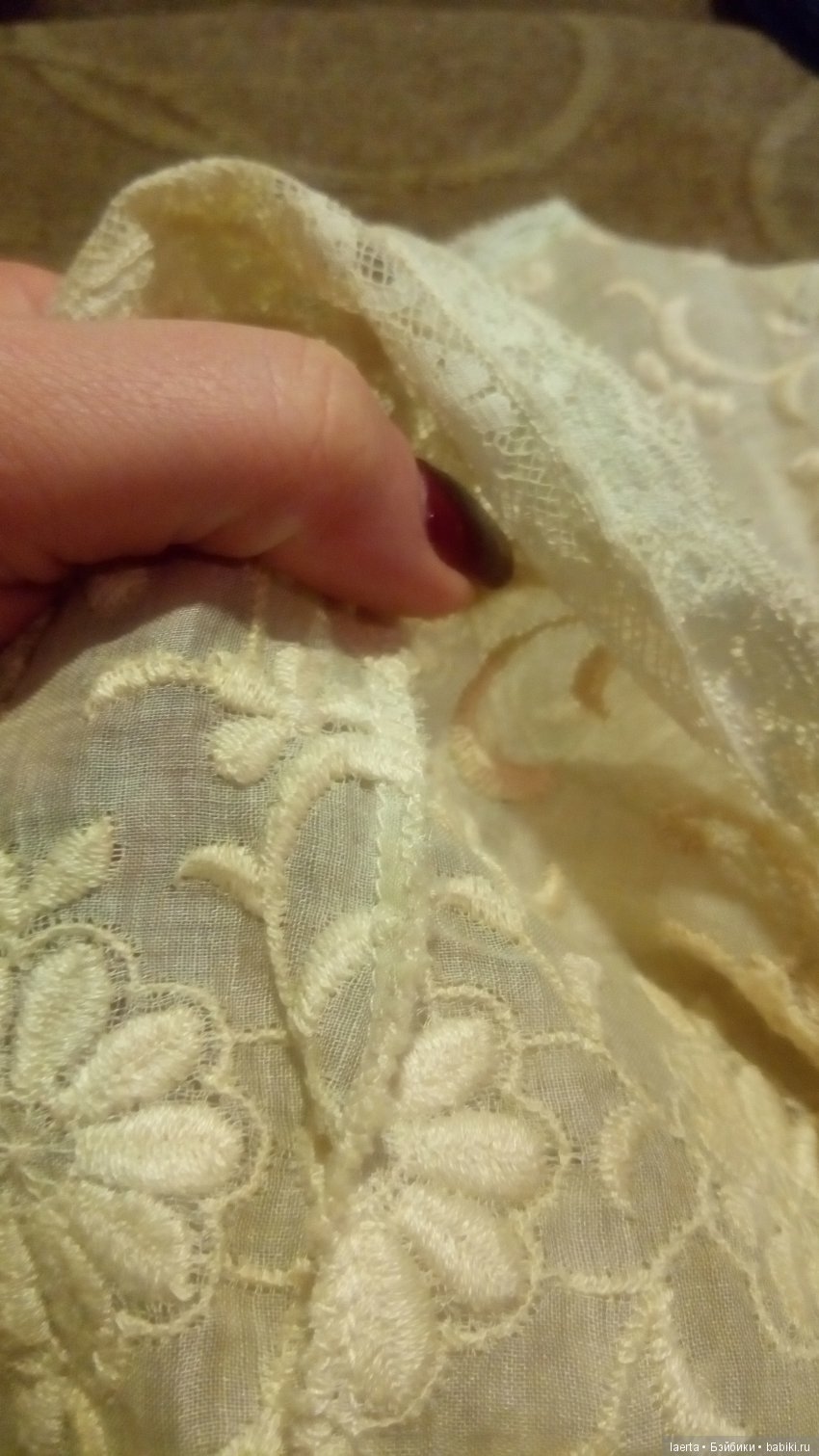 Швы машинная строчка и зигзаг