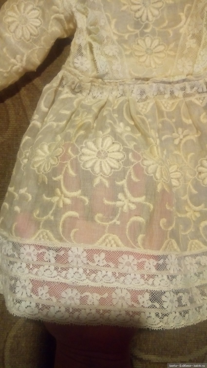 Плотность ткани и вышивка