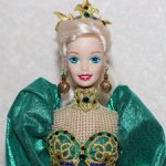 Фарфоровая Holiday Jewel Porcelain Barbie Doll