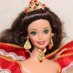 Happy Holidays Barbie 1997