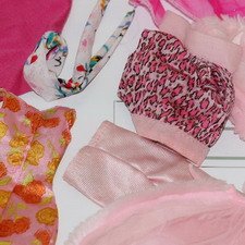 Розовый лот на барби