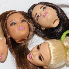 Лот голов барби 2 штуки