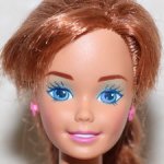 Glitter Hair Redhead