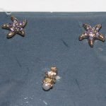 Серьги и кольцо от Sirene Violaine