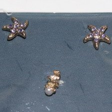 Серьги и кольцо от Sirene Violaine