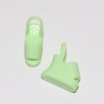 Зеленые сабо на барби