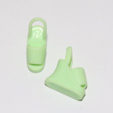 Зеленые сабо на барби