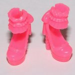 Розовая обувь на барби (несколько)