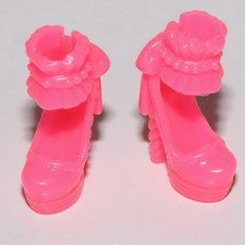 Розовая обувь на барби (несколько)