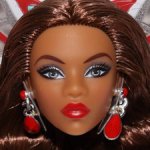 Голова Barbie x Bob Mackie 2023 Holiday Angel Doll