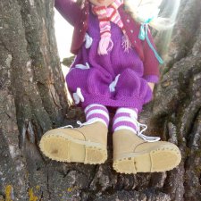 Лола Цвергназе встречает весну