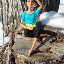 Барби-йога, здоровый образ жизни