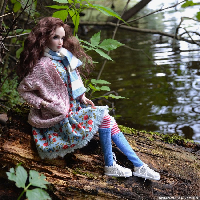 Голубой и красный. Еще наряды для Севланы (фото 5)