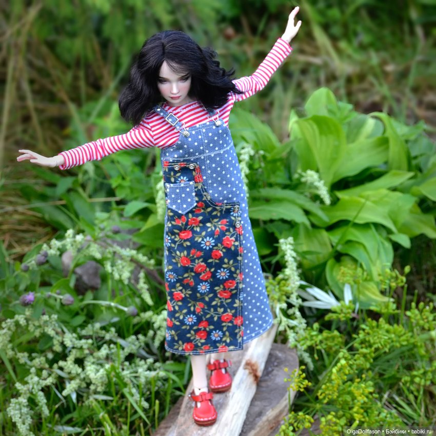 Голубой и красный. Еще наряды для Севланы (фото 3)