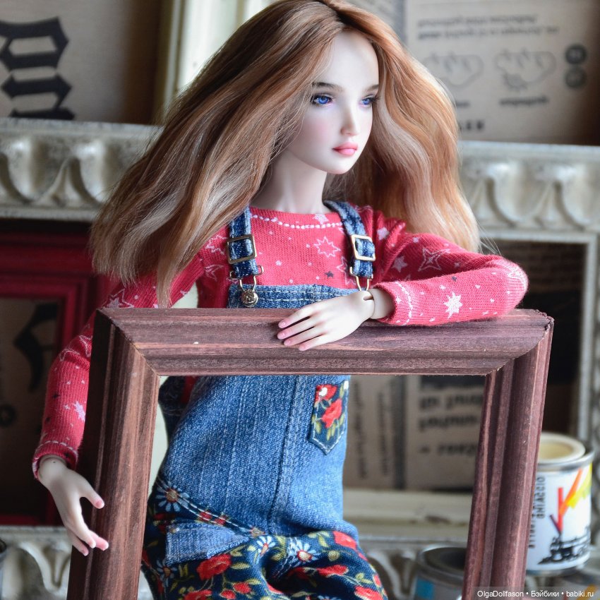 Голубой и красный. Еще наряды для Севланы (фото 6)