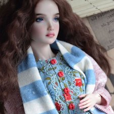 Голубой и красный. Еще наряды для Севланы