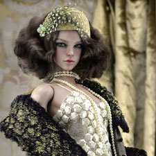 Raccoоn Doll Люси в стиле 20-х