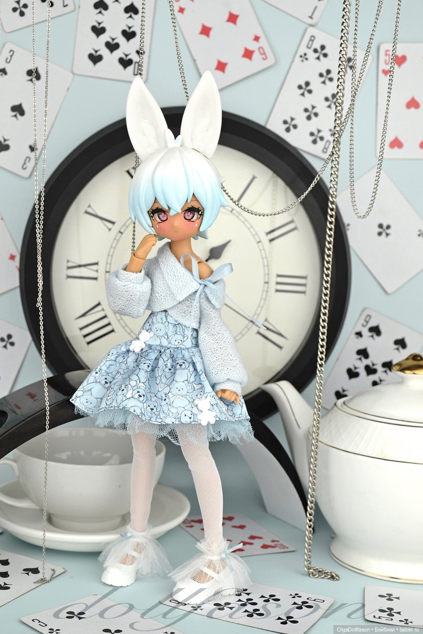 Белый кролик и другие. Чайные зайчики ныряют в нору (фото 6)