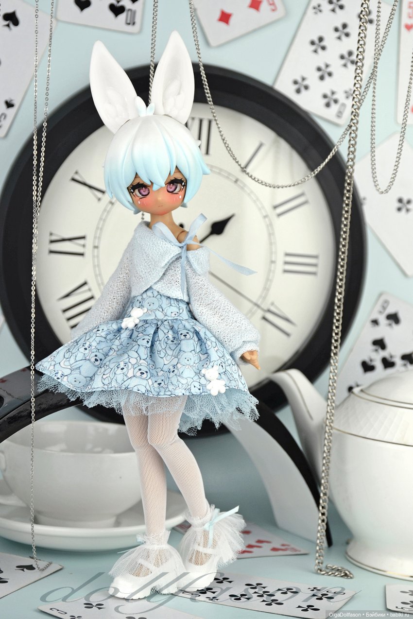 Белый кролик и другие. Чайные зайчики ныряют в нору (фото 5)